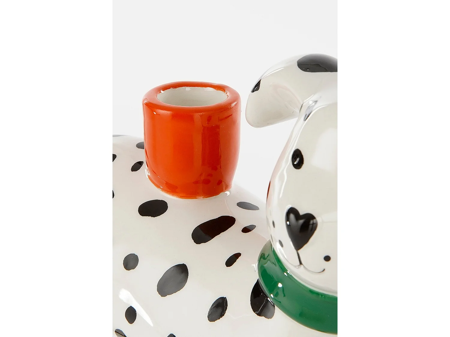 Chandelier en céramique - 25.5 x 10.5 x 26.5 - Blanc - DOG