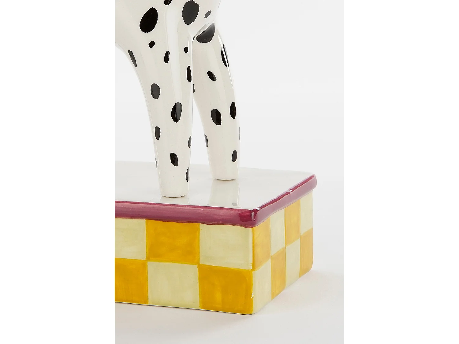 Chandelier en céramique - 25.5 x 10.5 x 26.5 - Blanc - DOG