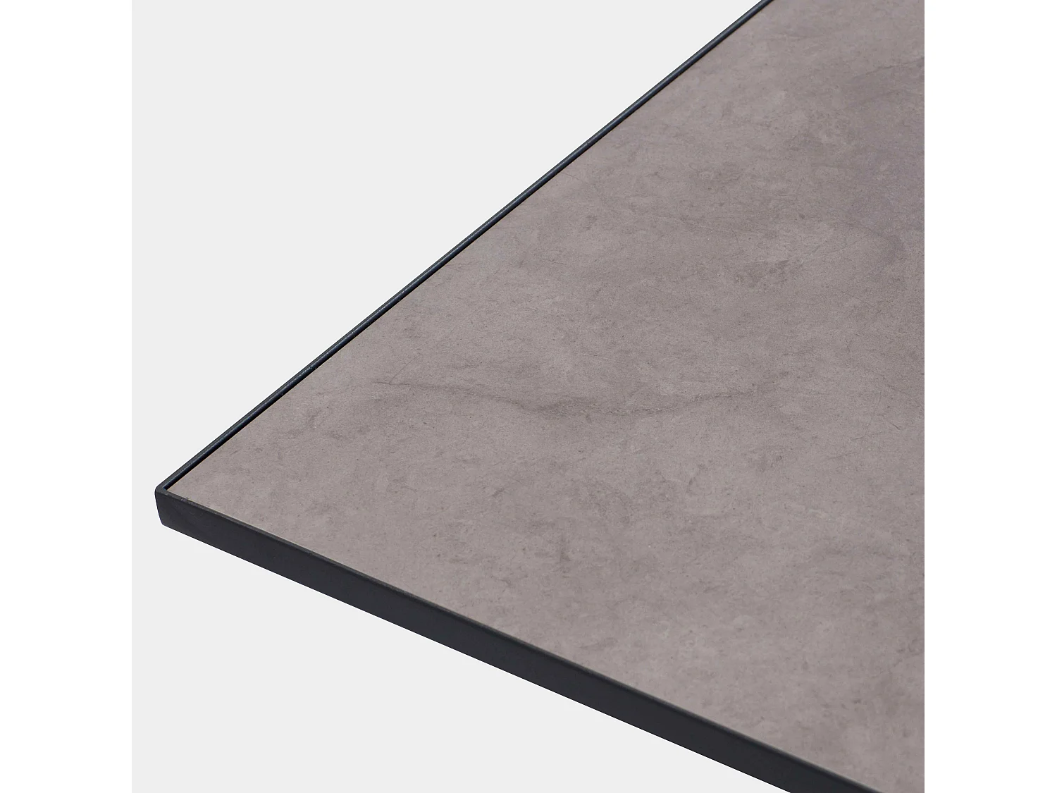 Table de terrasse rectangulaire grise