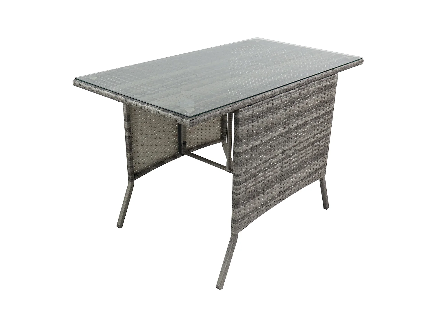 Rattan Gartentisch Balkontisch Raloso 114x64