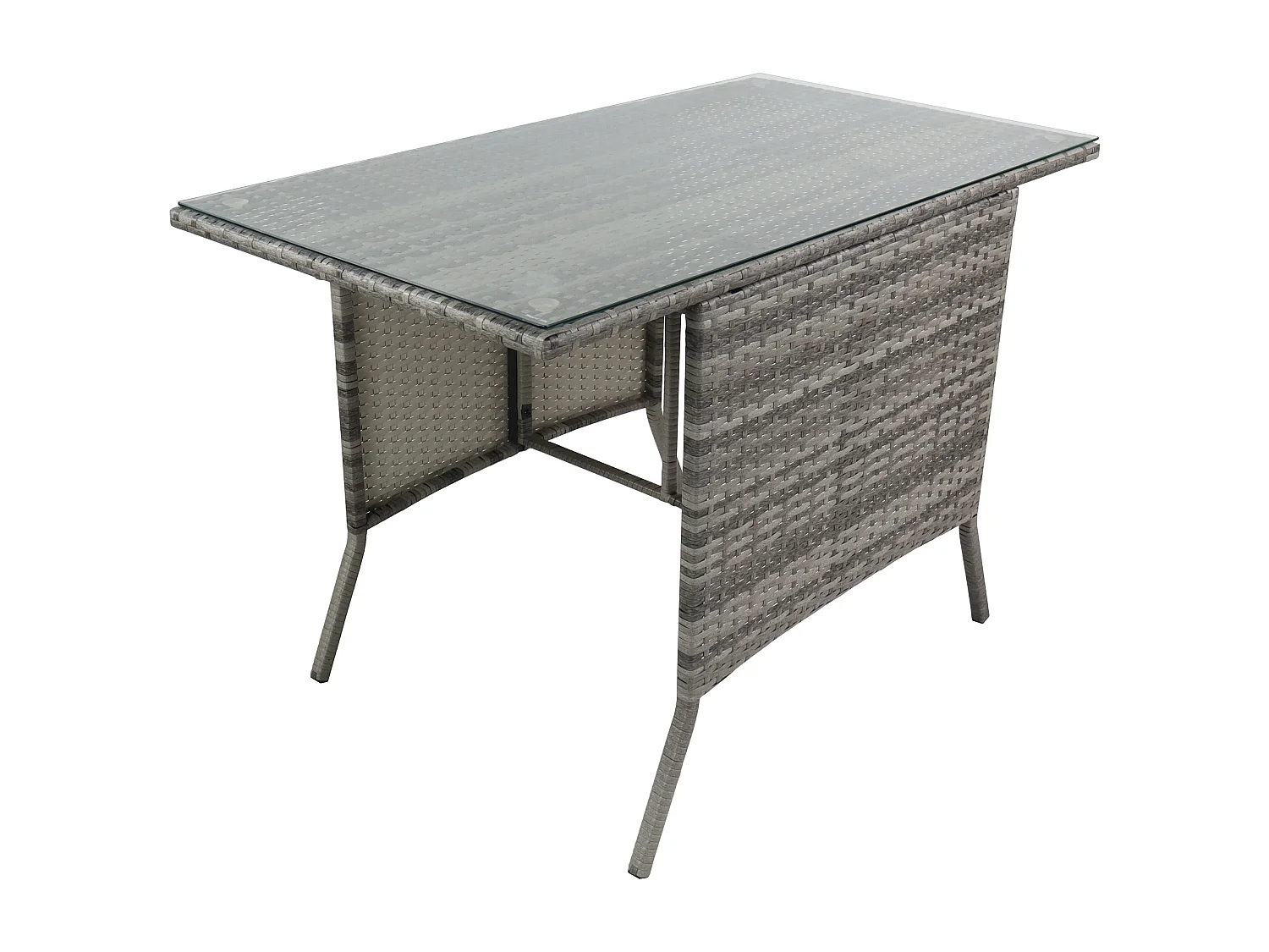 Rattan Gartentisch Balkontisch Raloso 114x64