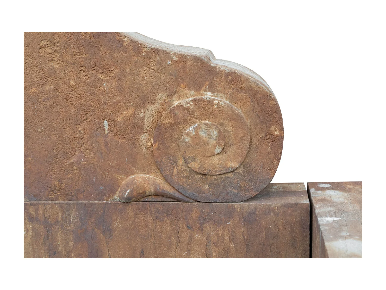 Biscottini Grande Fontaine de Jardin 232x189 cm | Grande fontaine murale en pierre | Fontaine mural