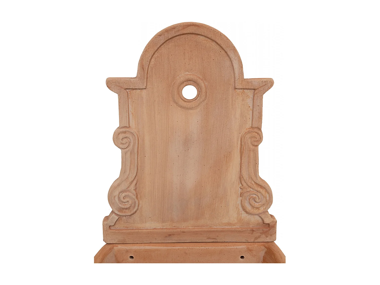 BISCOTTINI Fontain Eleganza Mediterranea en terre cuite, 100% Made in Italy, 43x65x37 cm