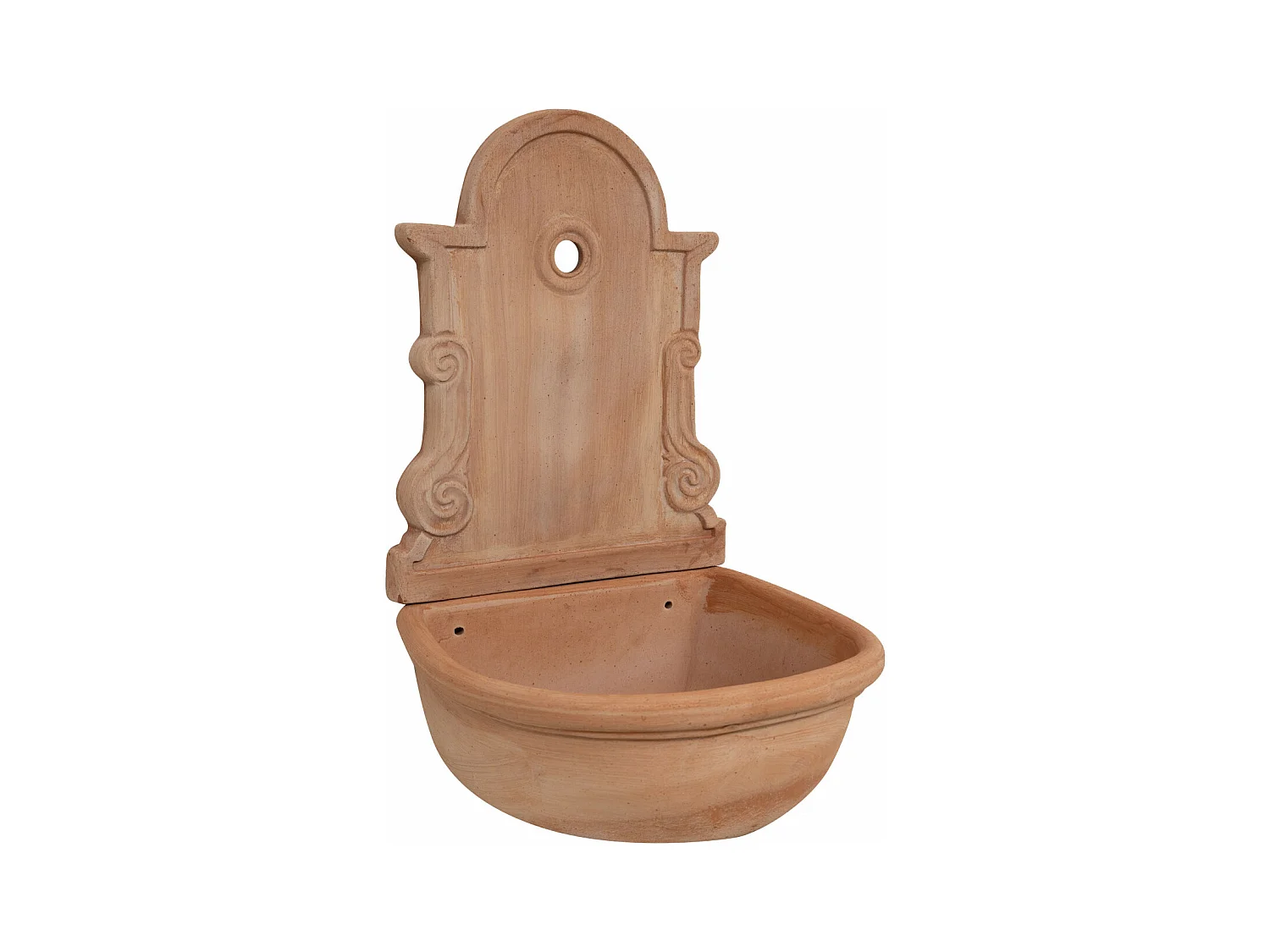 BISCOTTINI Fontain Eleganza Mediterranea en terre cuite, 100% Made in Italy, 43x65x37 cm