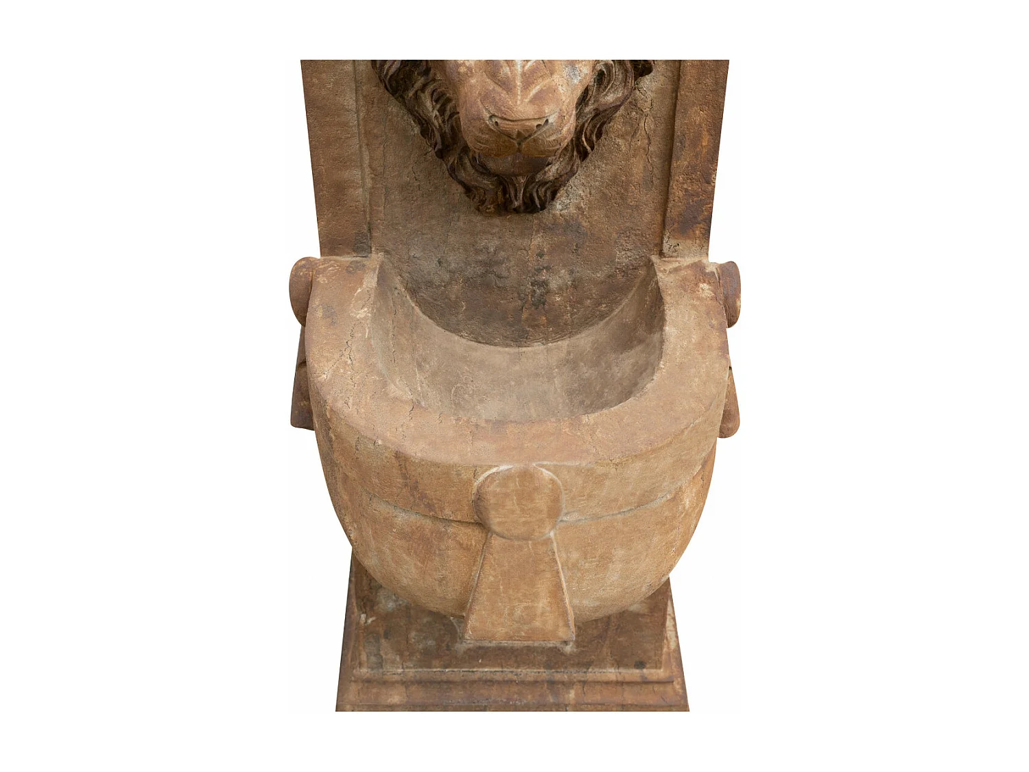 BISCOTTINI Fontaine - Mur en Pierre - Décorative - Fontaine de Jardin - Extérieur - Fontaine Murale - Décoration Murale - Décoration de Jardin - 40x59x125cm