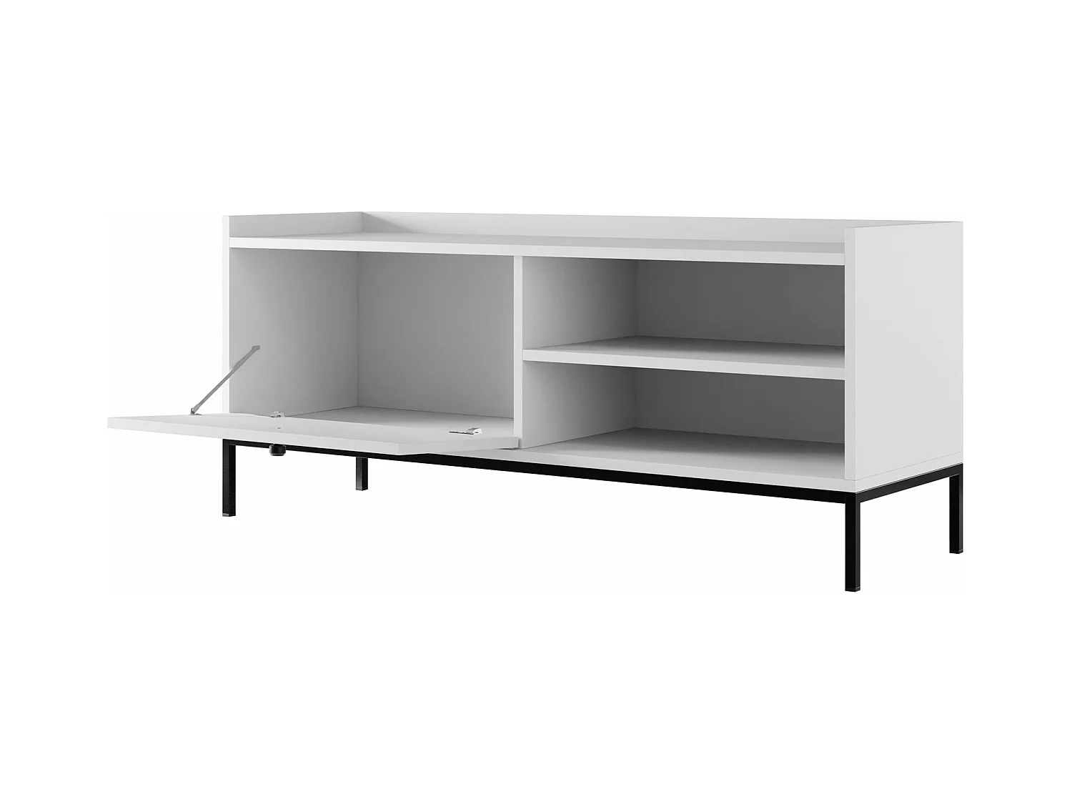 Mobile porta TV Comfivo Etmore 104, Bianco, 140x55x40cm