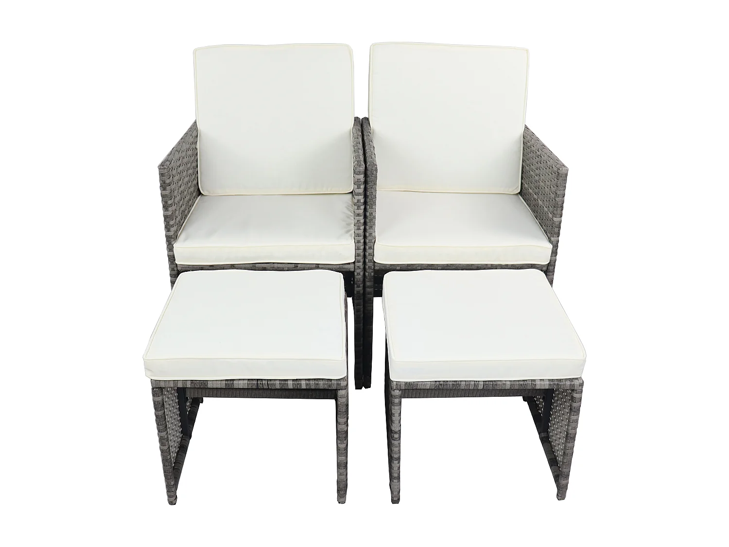 Garden chair Raloso Gray H. 84 x W. 53 x D. 53 cm