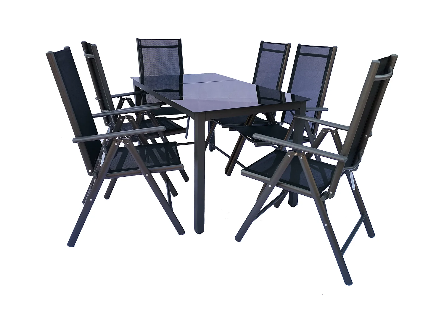 Garden furniture set Miami Anthracite See Selection