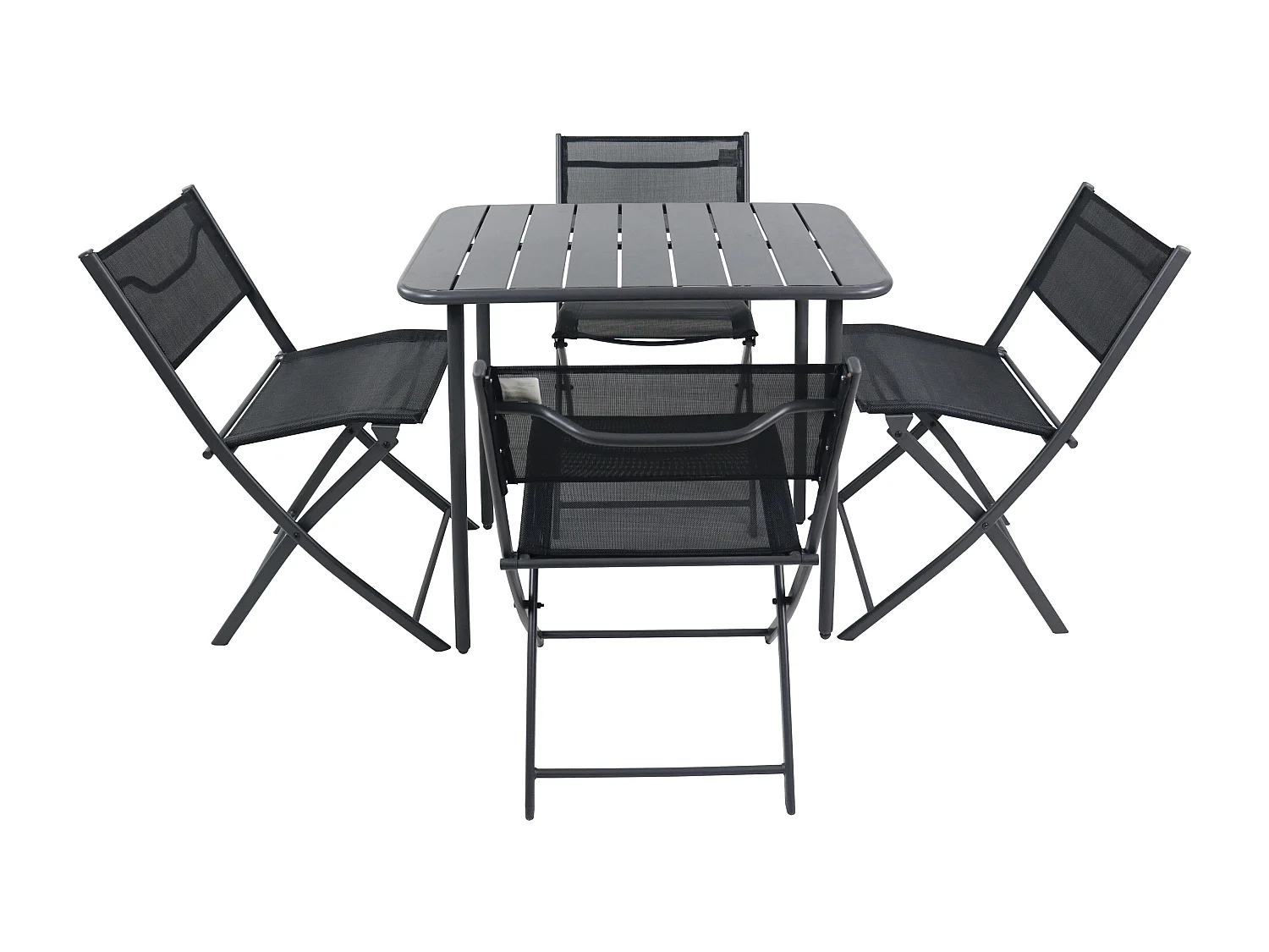 Garden furniture set Sumila Black 0