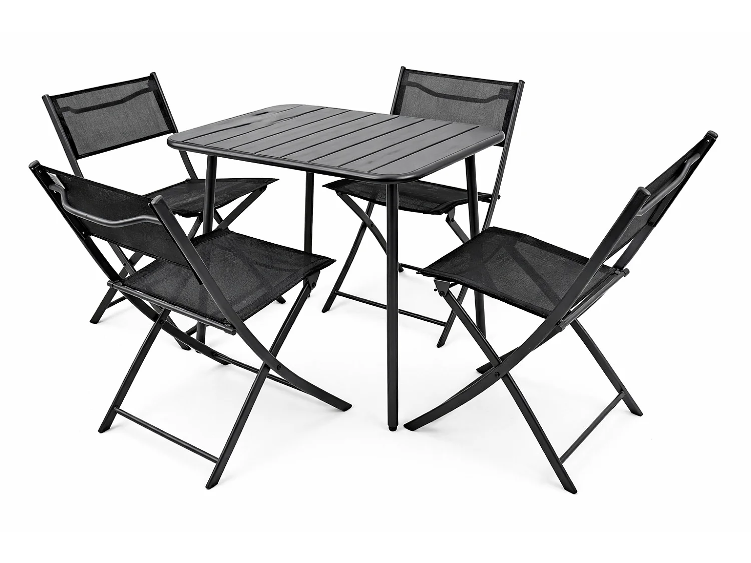 Garden furniture set Sumila Black 0
