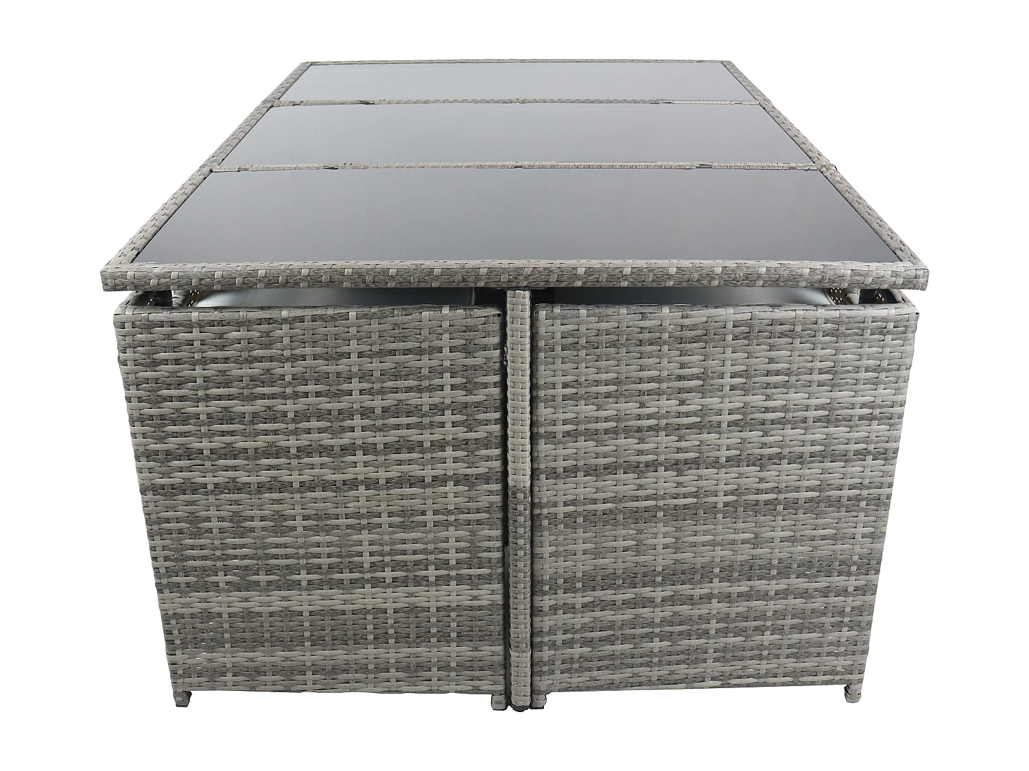 Garden furniture set Raloso Gray H. 74 x W. 170 x D. 110 cm