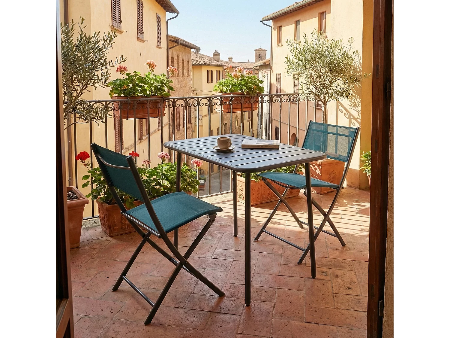 Garden furniture set Sumila Turquoise 0