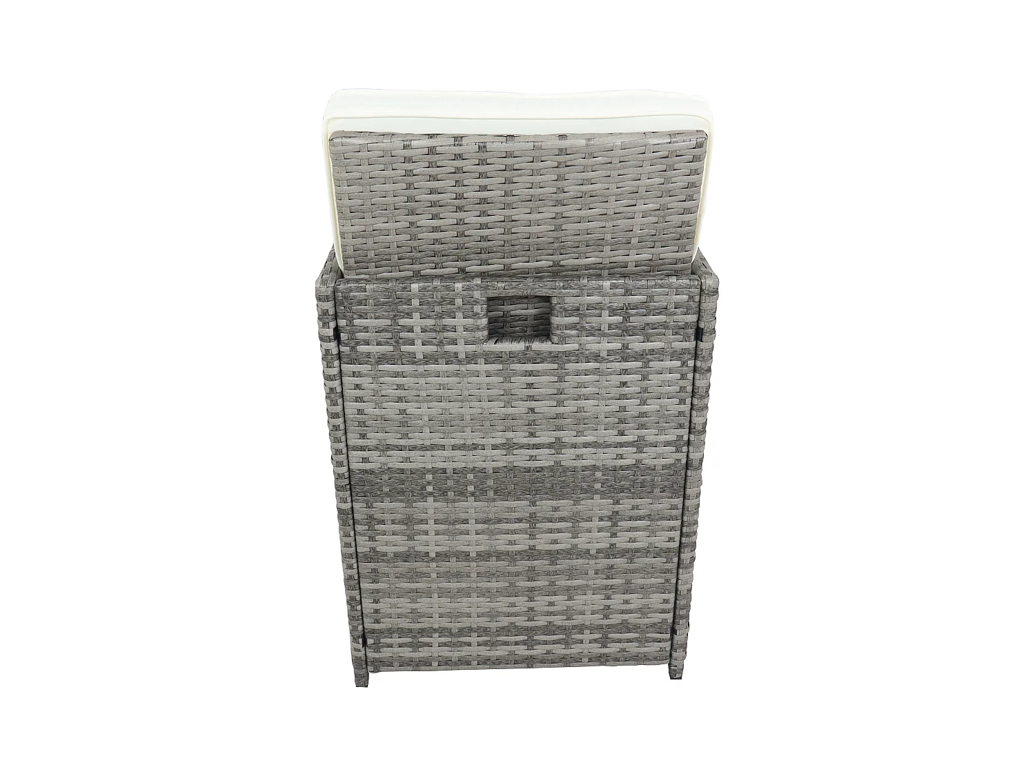 VCM 9-pièces salon de jardin salon de jardin verre table chaises rotin Raloso