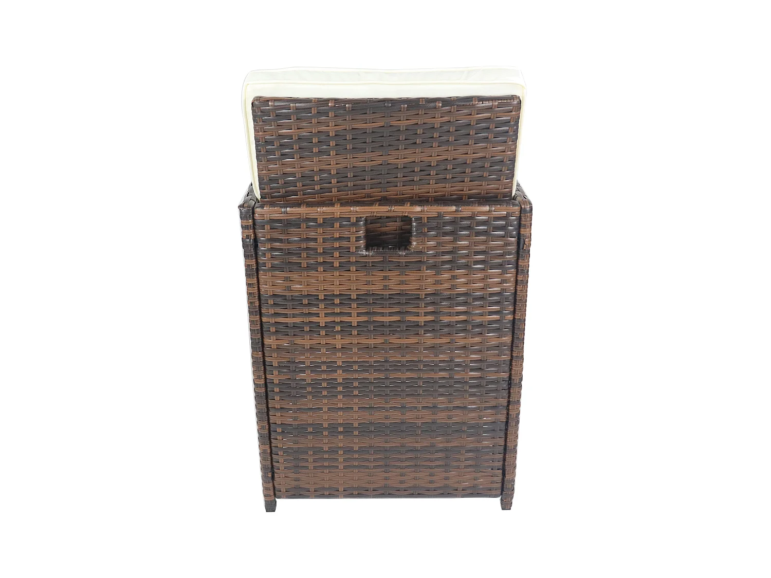 VCM 9-pièces salon de jardin salon de jardin verre table chaises rotin Raloso