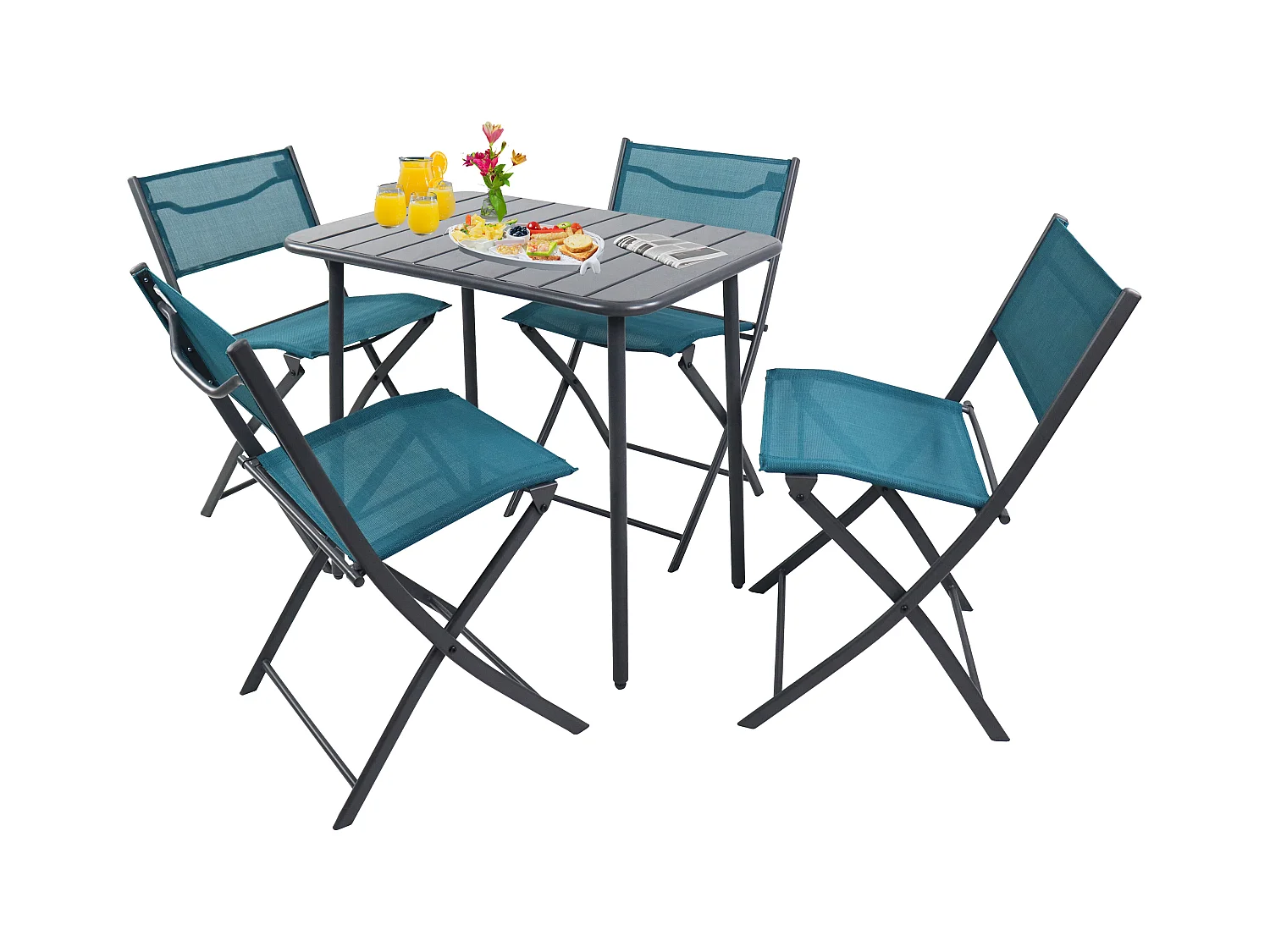 Garden furniture set Sumila Turquoise 0