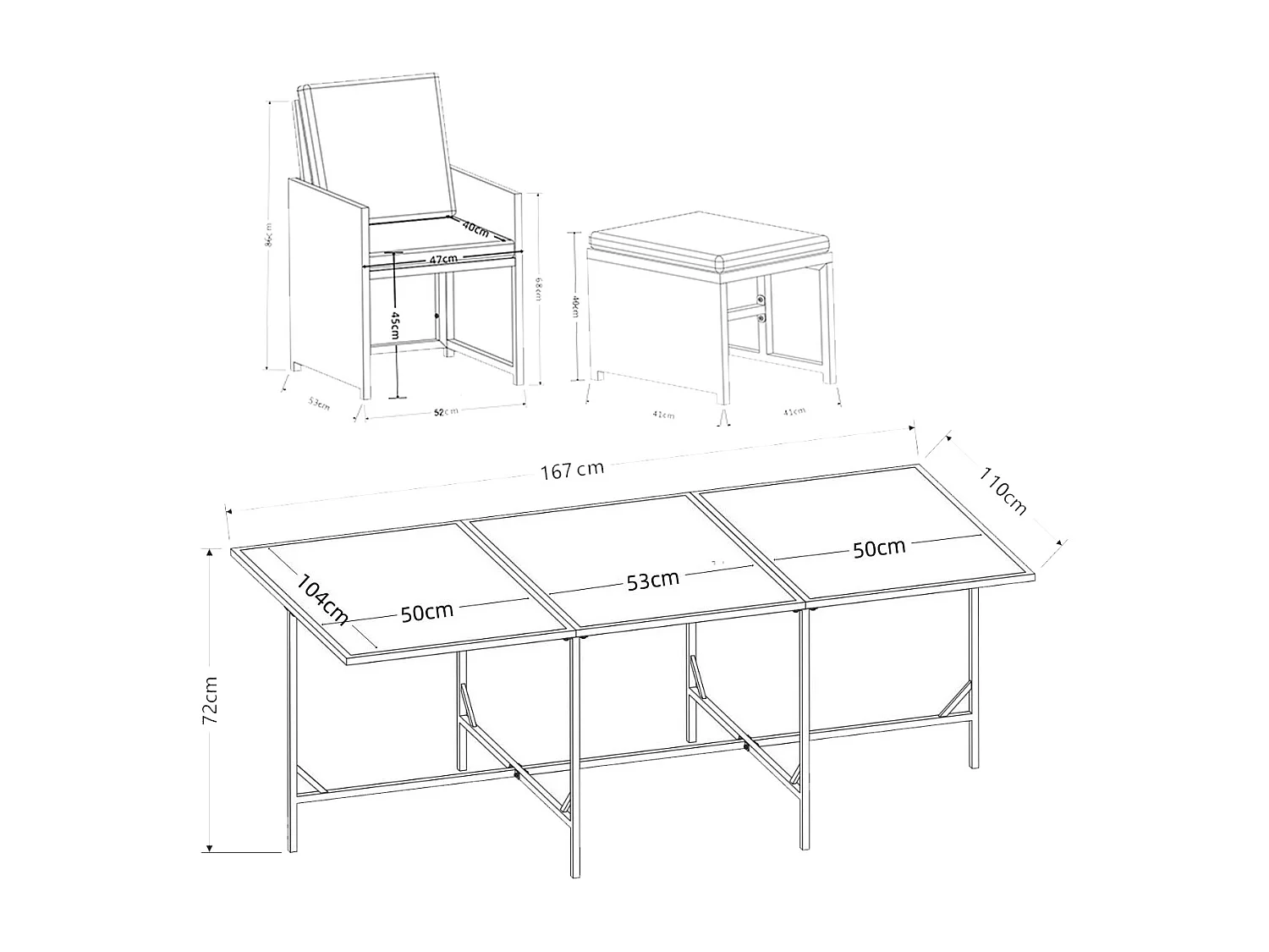 9 pz gruppo di posti a sedere mobili da giardino set rattan