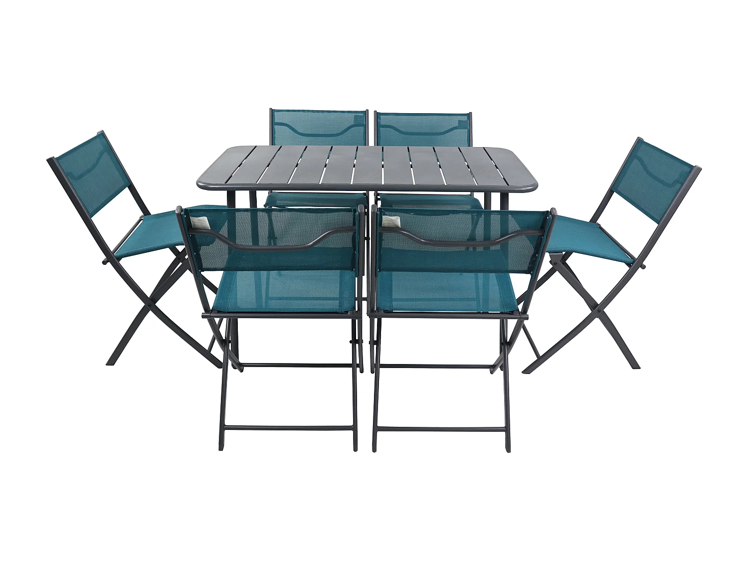7 parti Bistroset Set Balcone Giardino Sumila