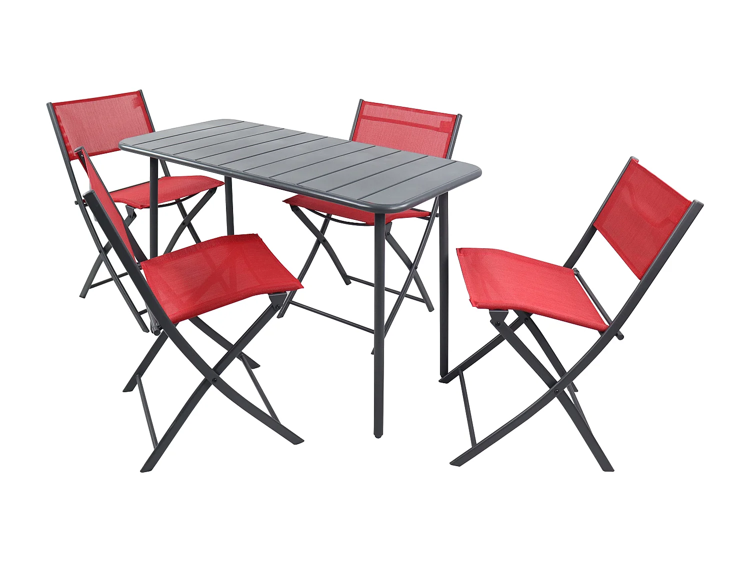 Garden furniture set Sumila Red 0