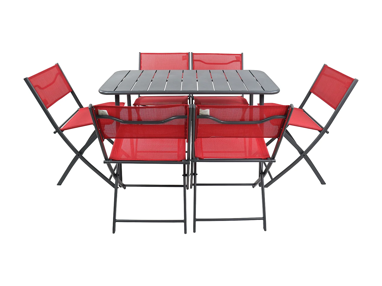Garden furniture set Sumila Red 0