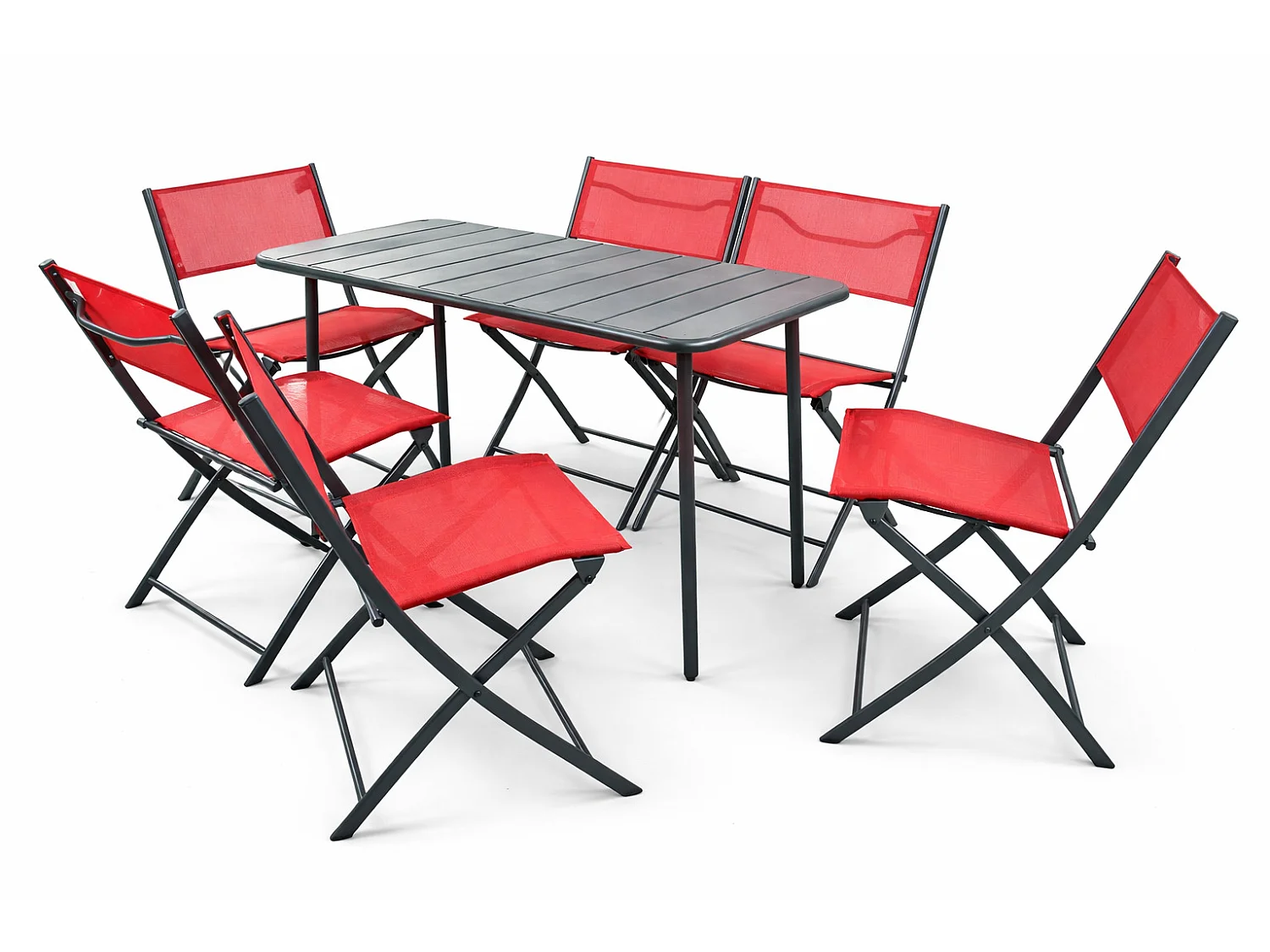 Garden furniture set Sumila Red 0