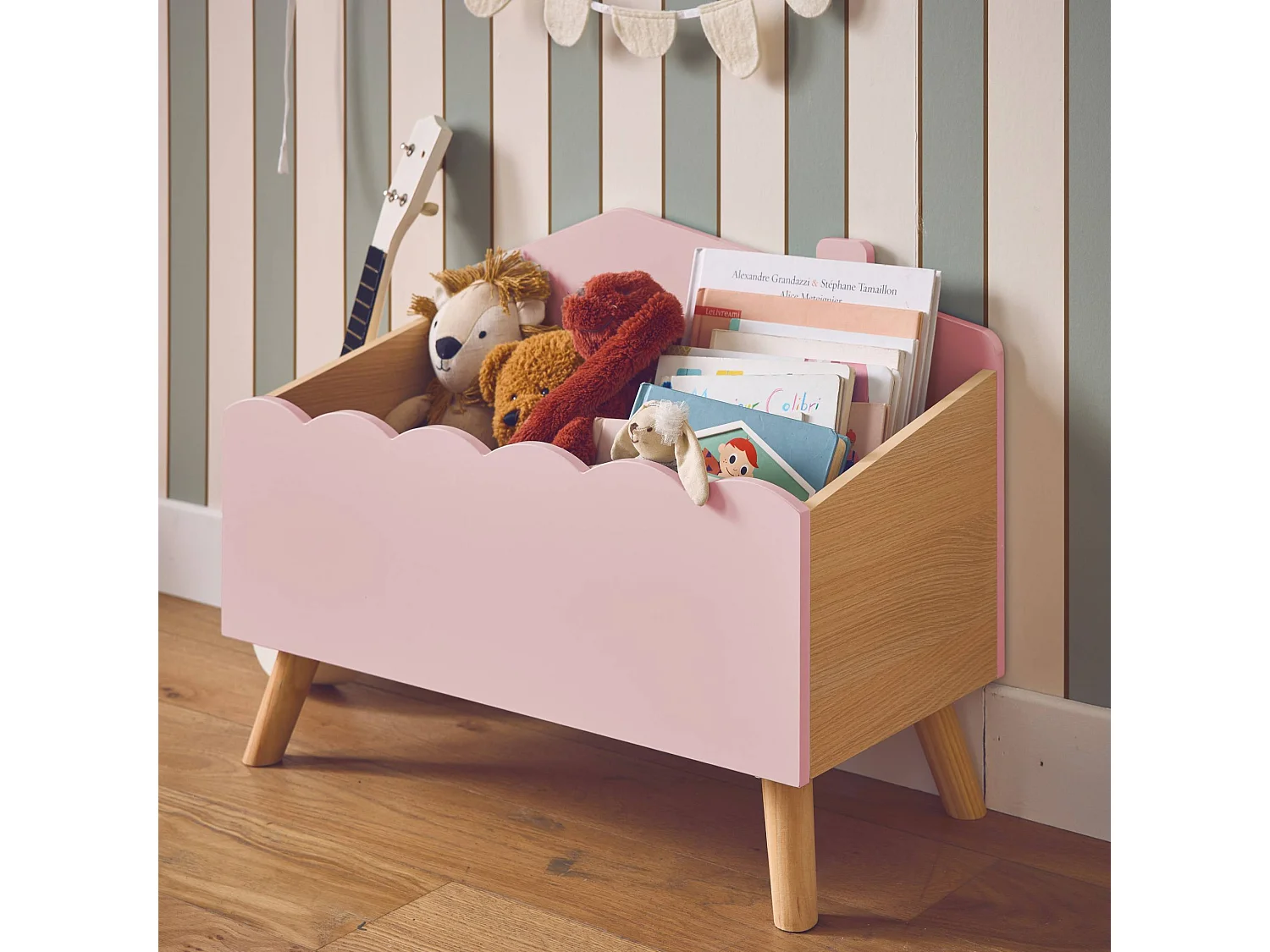 Contenitore per bambini, rosa