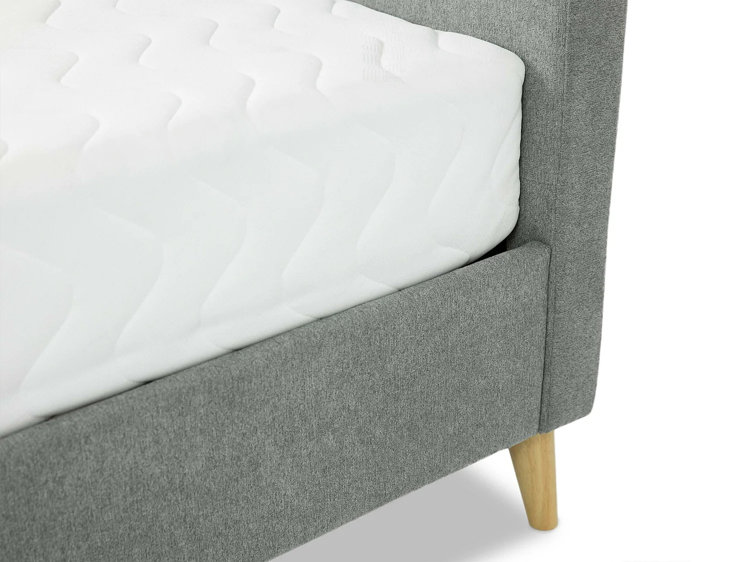 Cama Comfivo 350, Doble, Gris, 160x200, Tapiz, Somieres, 166x215x94cm