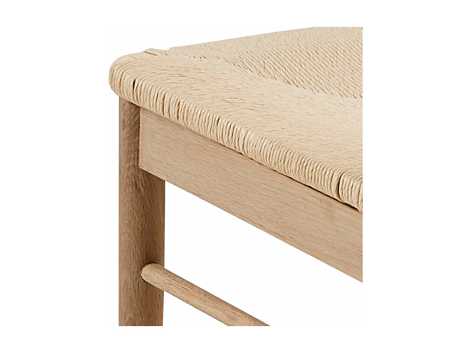 Cassandra chaise de salle à manger avec accoudoirs blanc.