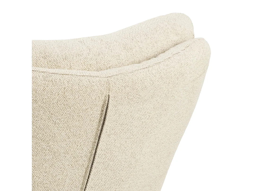 Grate fauteuil beige.