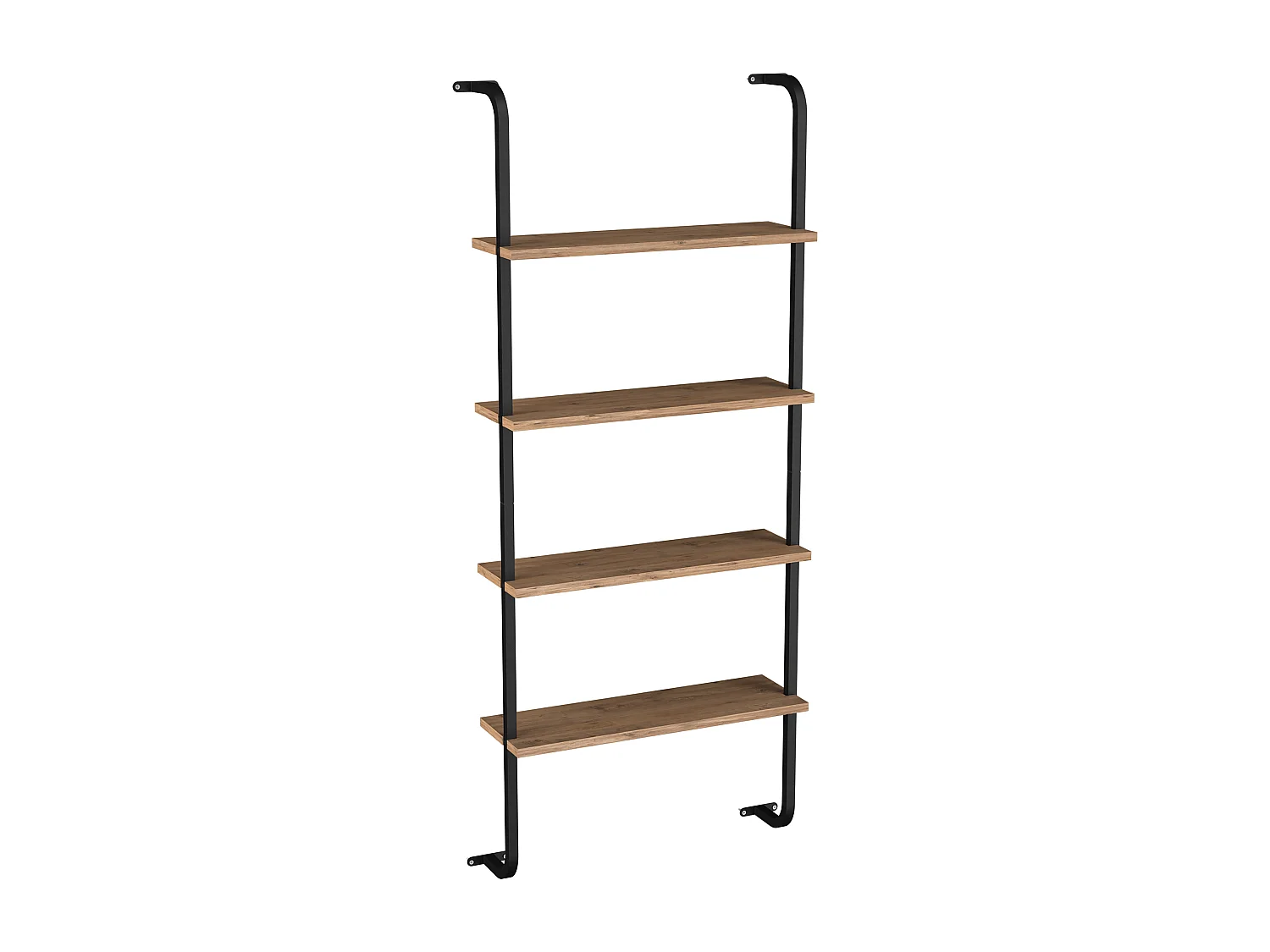 Wall Rack Insasi Honey oak H. 150 x W. 64 x D. 20 cm