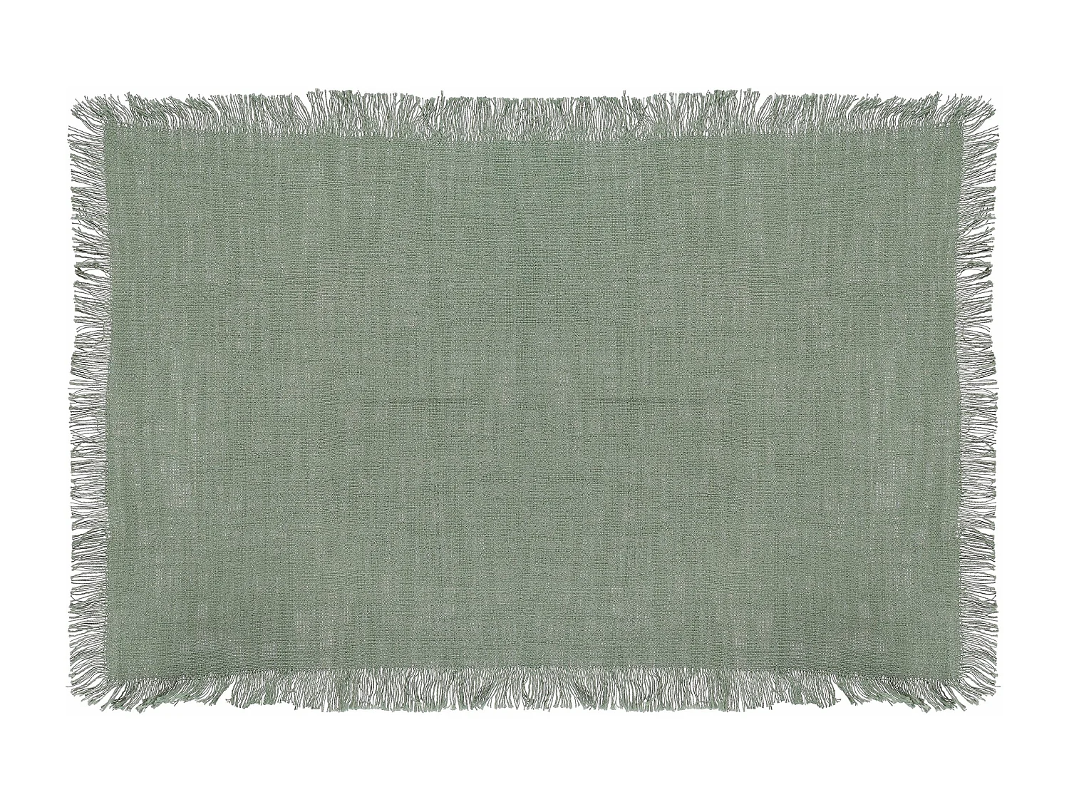 Set de Table Lot en coton - 48 x 33 - Vert - XAVIE