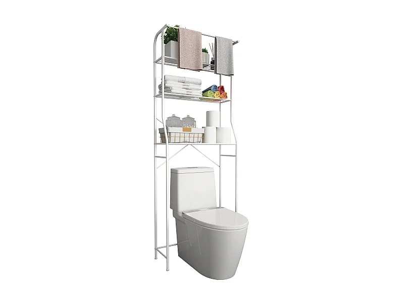 Bad WC Toilette Überbau Schrank Tubas