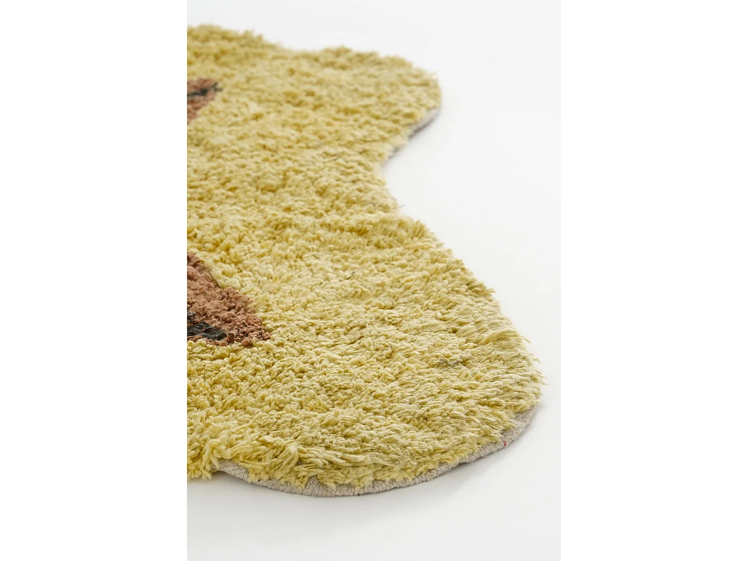 Alfombra de Algodón - 120 x 95 - Rosa -