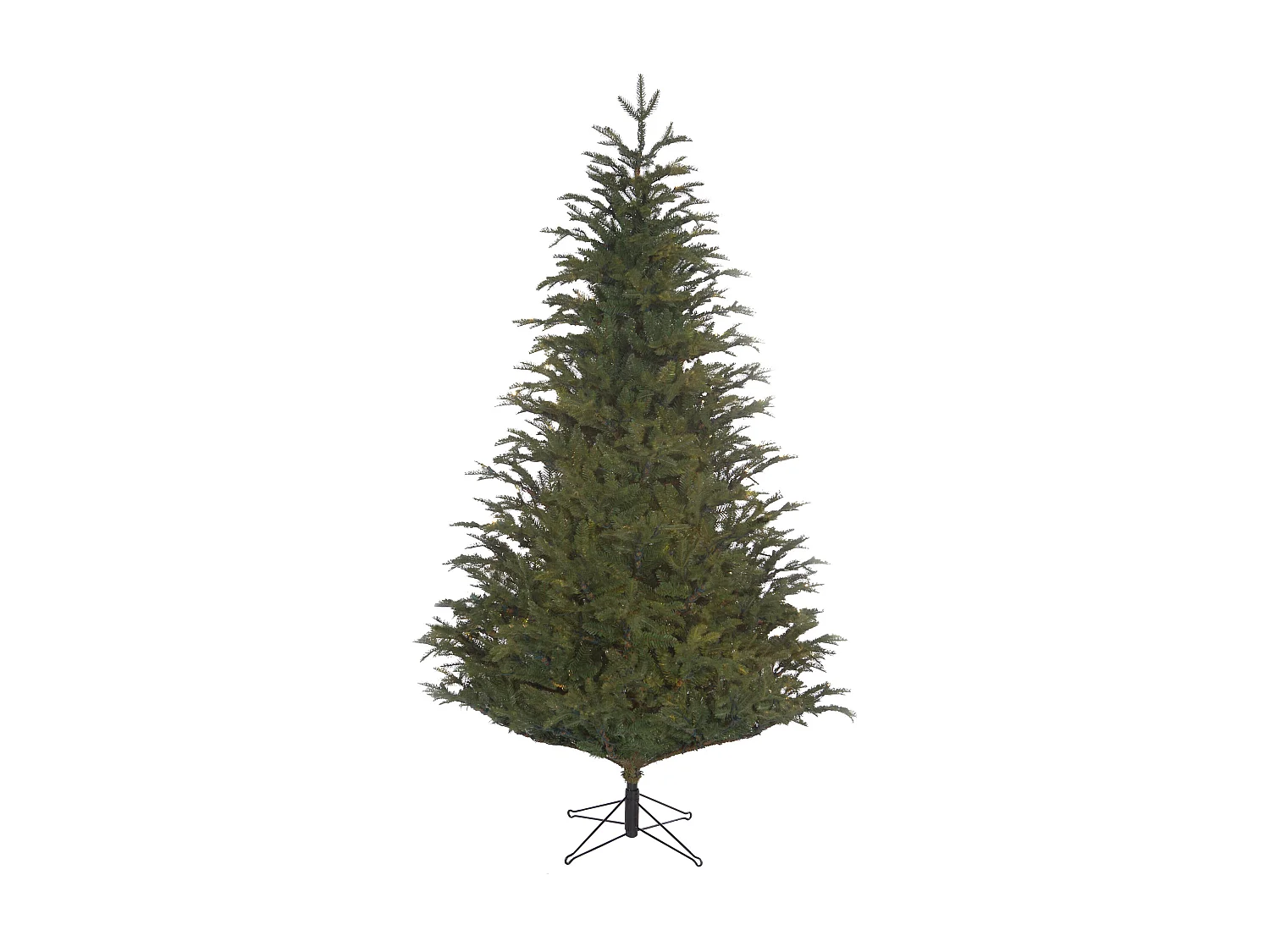 Kunstkerstboom van metal stand - Ø124 x 185 - Groen - FRASIER