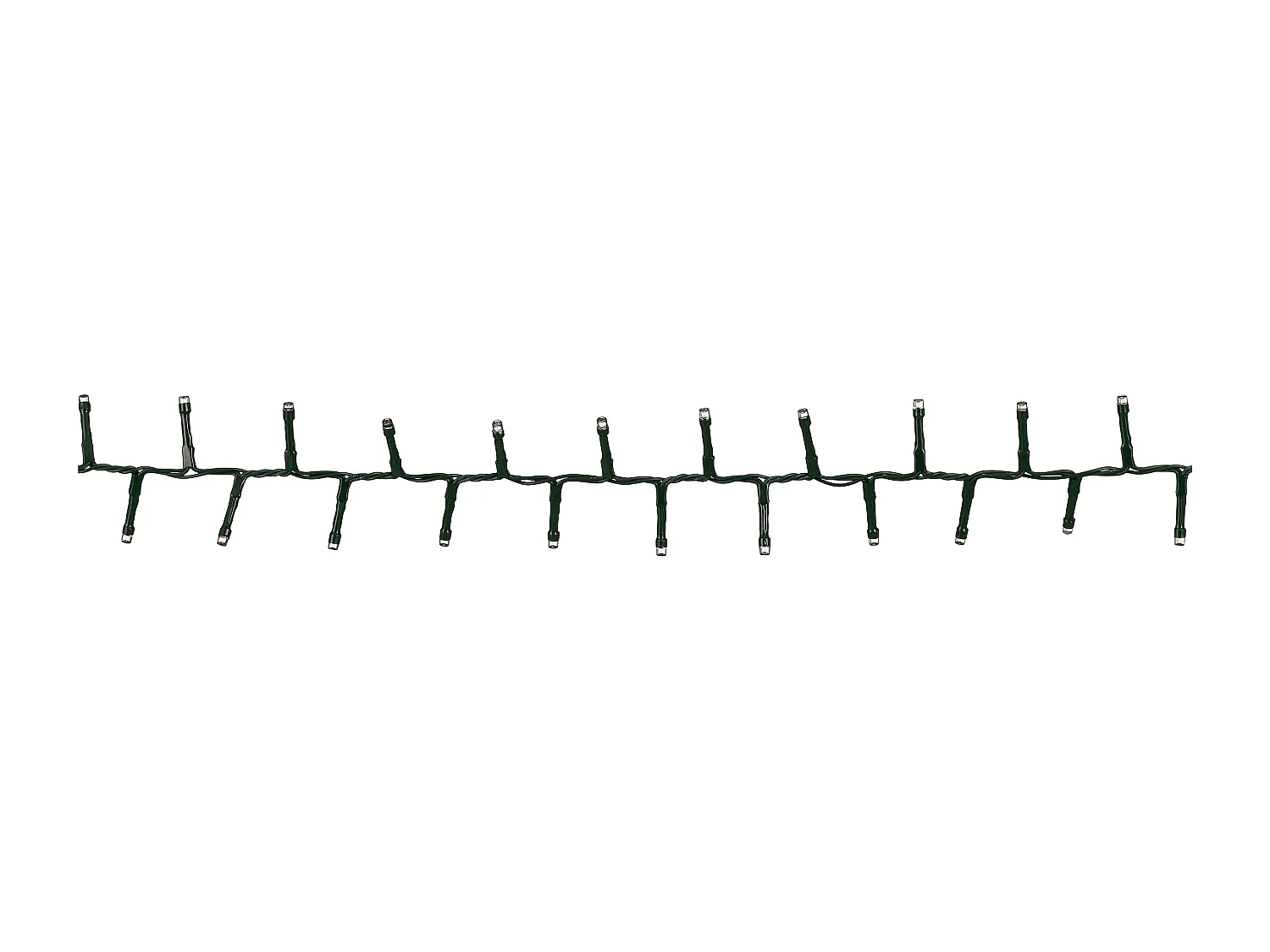 Guirlandes lumineuses en pvc - 3000 - Multicolore, Vert foncé - SMART LIGHTING