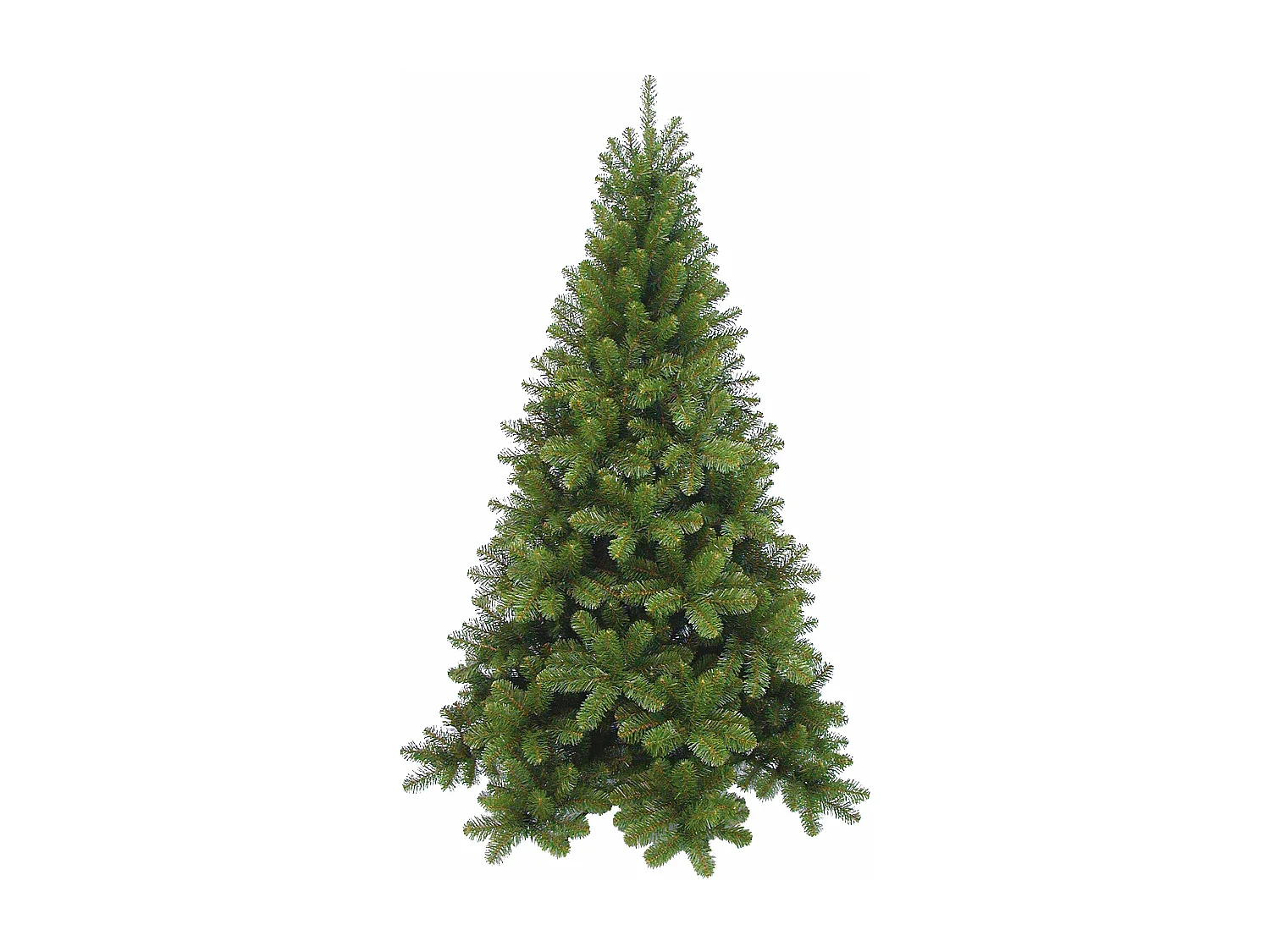 Sapin de Noel artificiel en pvc - 215 x Ø135 - Vert - TUSCAN