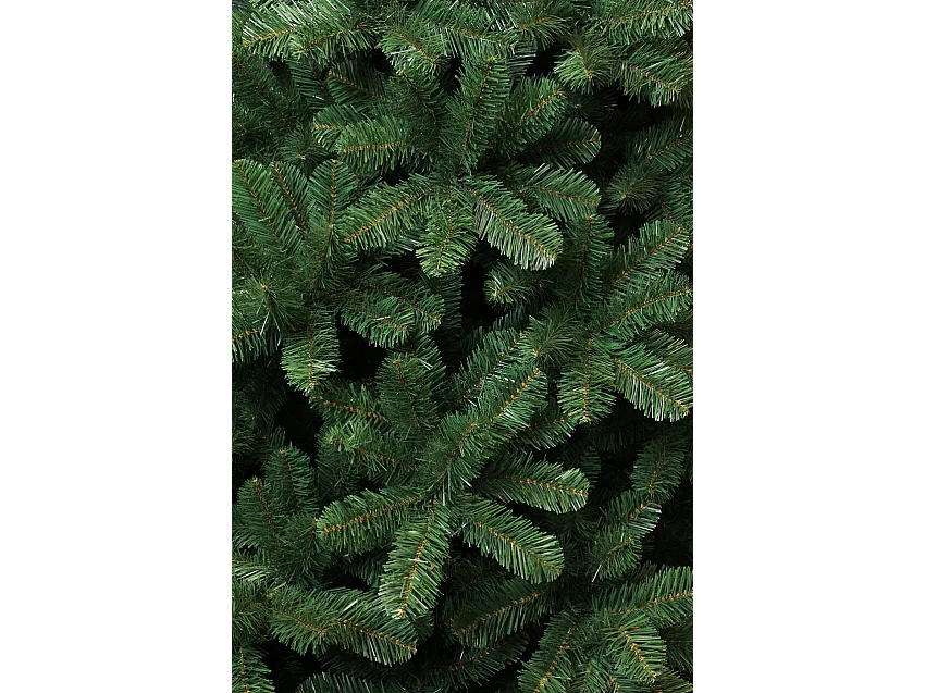 Sapin de Noel artificiel en pvc - 215 x Ø135 - Vert - TUSCAN