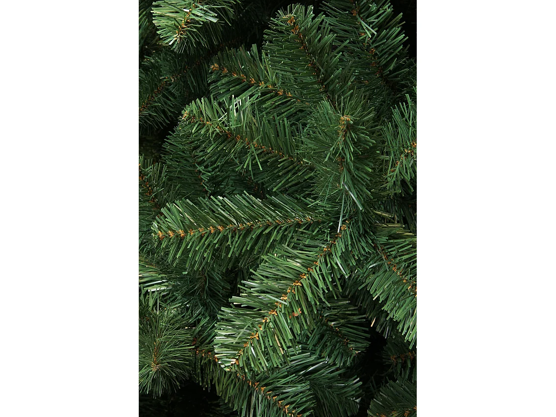 Sapin de Noel artificiel en pvc - 215 x Ø135 - Vert - TUSCAN