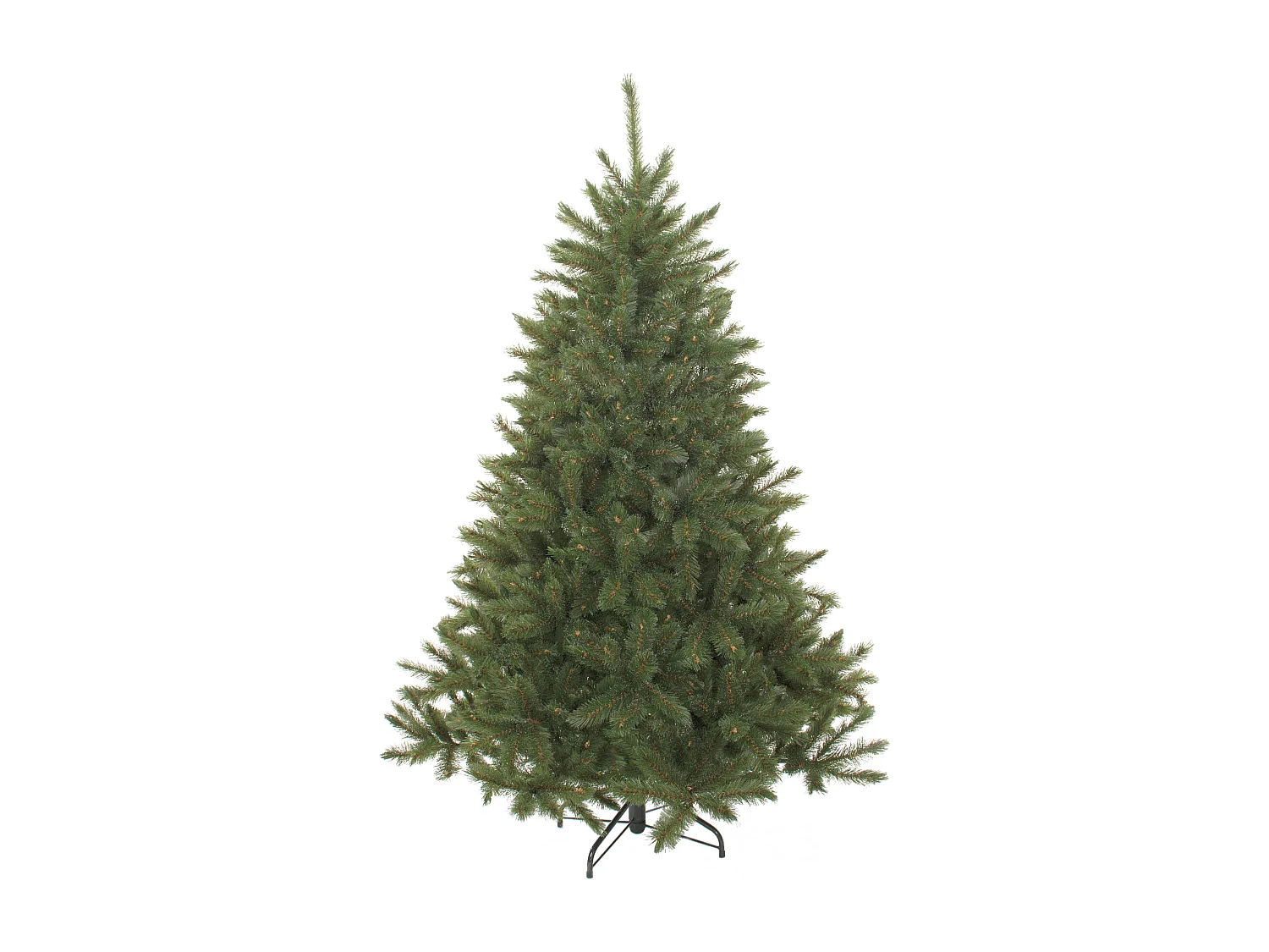 Árbol de Navidad artificial de PVC Hardneedle - 260 x Ø163 - Verde - BRISTLECONE FIR