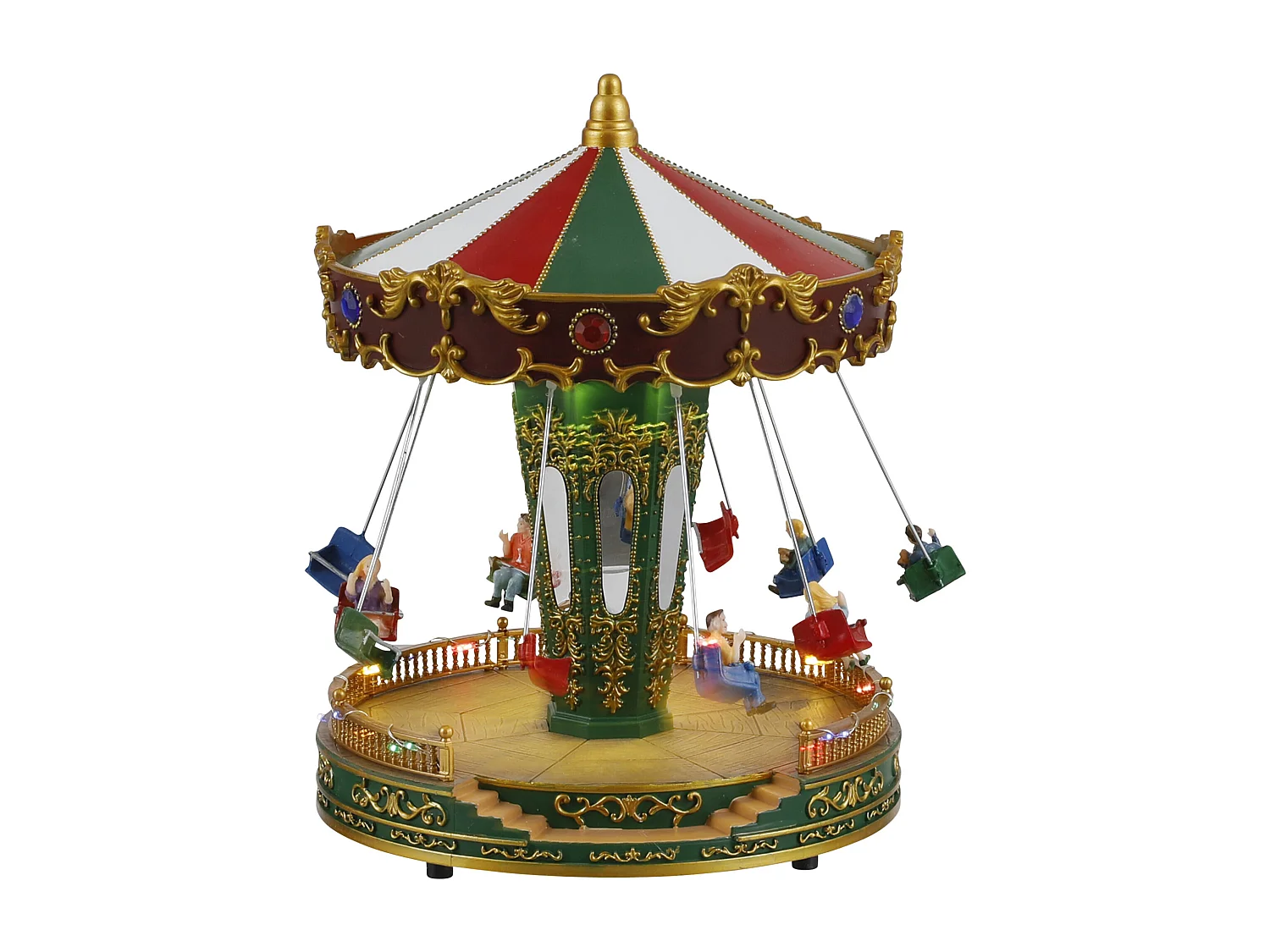 Villaggio di Natale in miniatura in  - 27 x Ø21 - Multicolore - LUVILLE SPECIALS