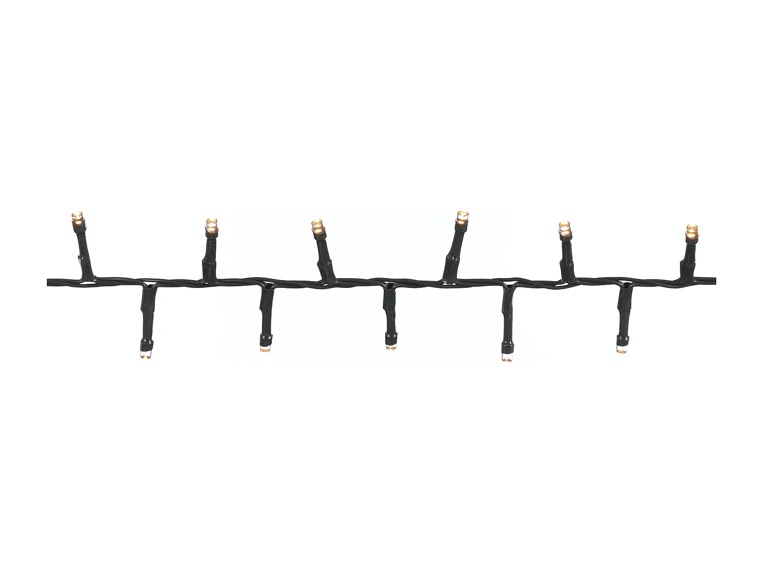 Guirlandes lumineuses en pvc - 1100 - Blanc chaud -