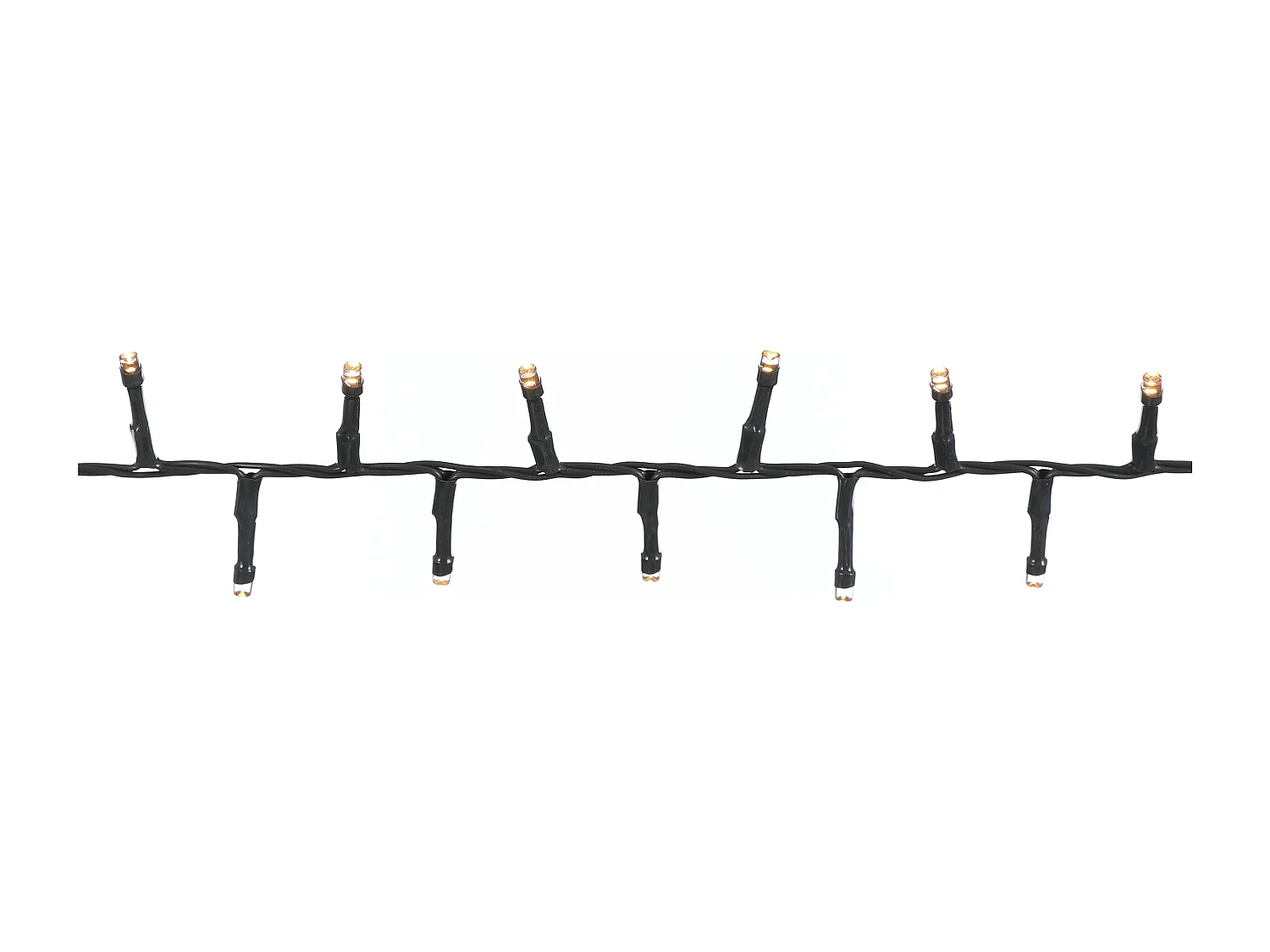 Guirlandes lumineuses en pvc - 1100 - Blanc chaud -