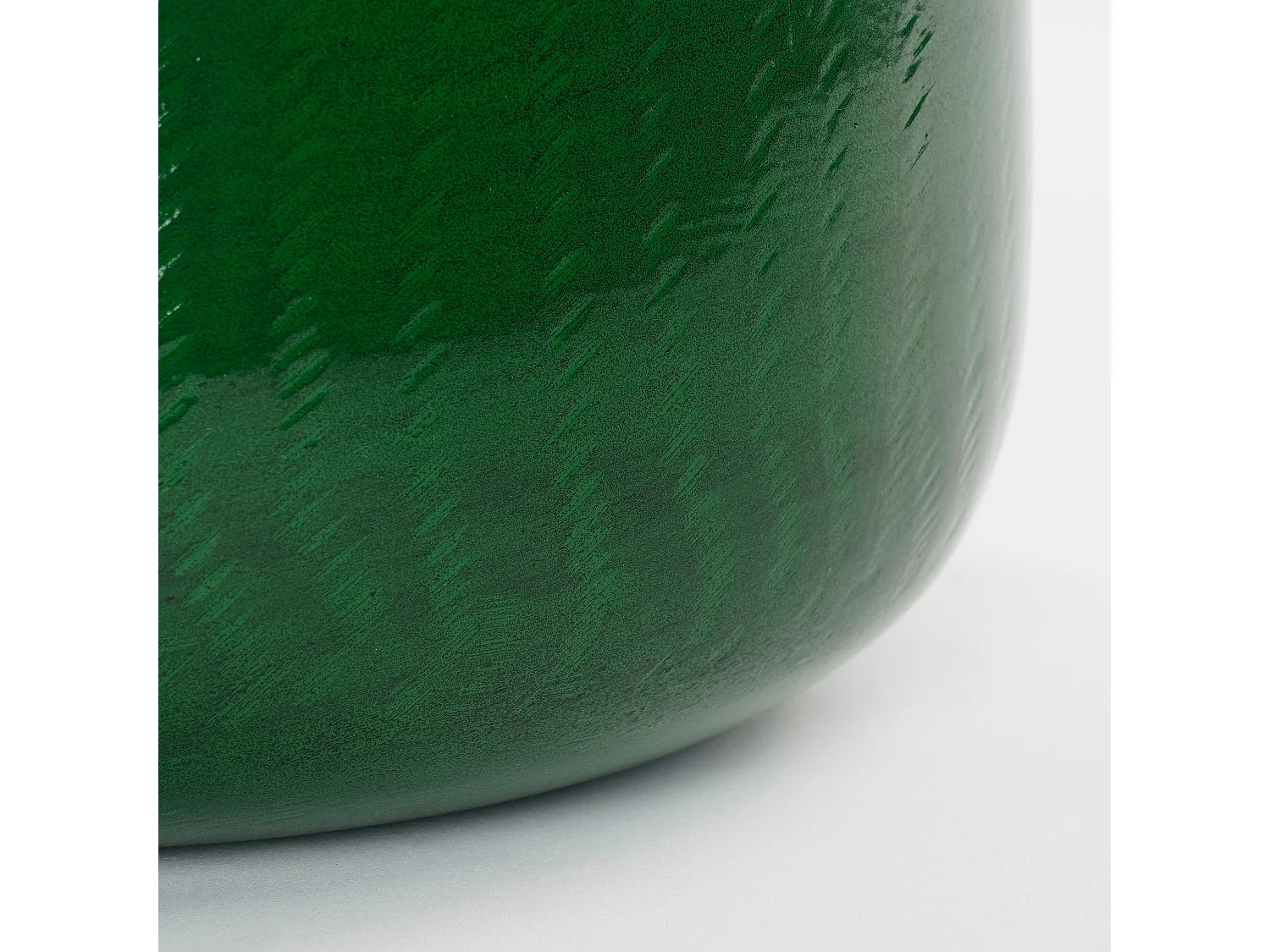 Bloempot binnen van ijzer - 22 x Ø24 - Donkergroen - BENSON