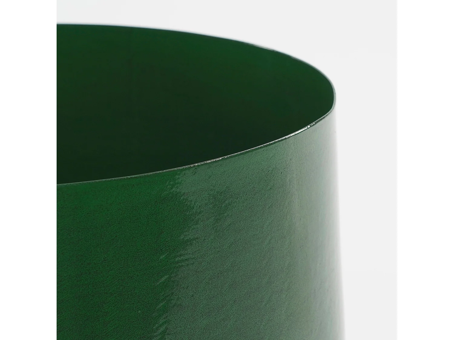 Bloempot binnen van ijzer - 22 x Ø24 - Donkergroen - BENSON
