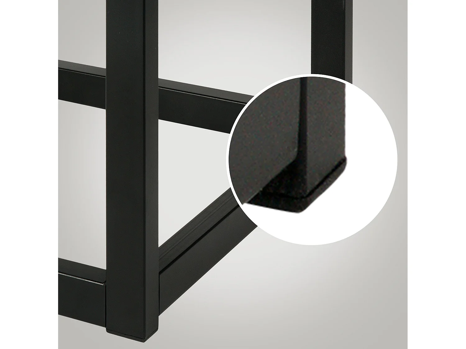 Banco banqueta pie de cama asiento diseño moderno tapizado 120 cm terciopelo gris metal negro mate M10_004442