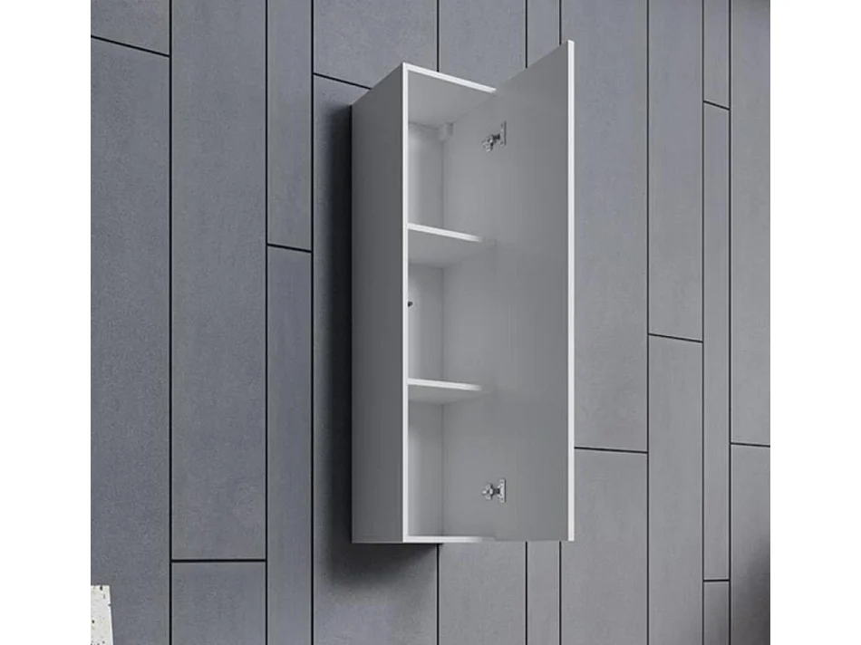 Armario colgante para Salón comedor en Blanco 30x30x120cm Aitana O1