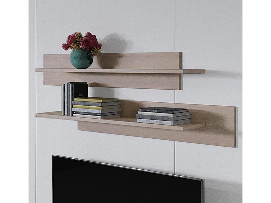 Conjunto 2 Estantes para Salón comedor en Sonoma 100x20x20cm Luke