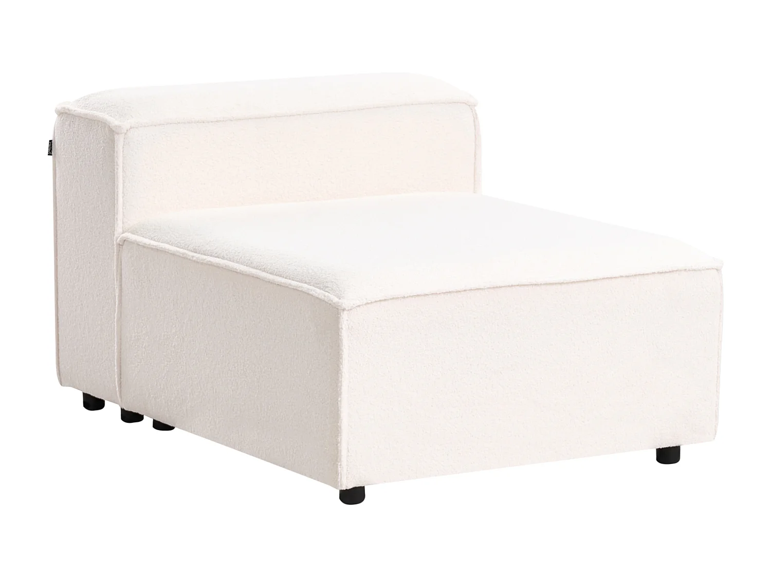 Sesselmodul APRICA Bouclé Weiss