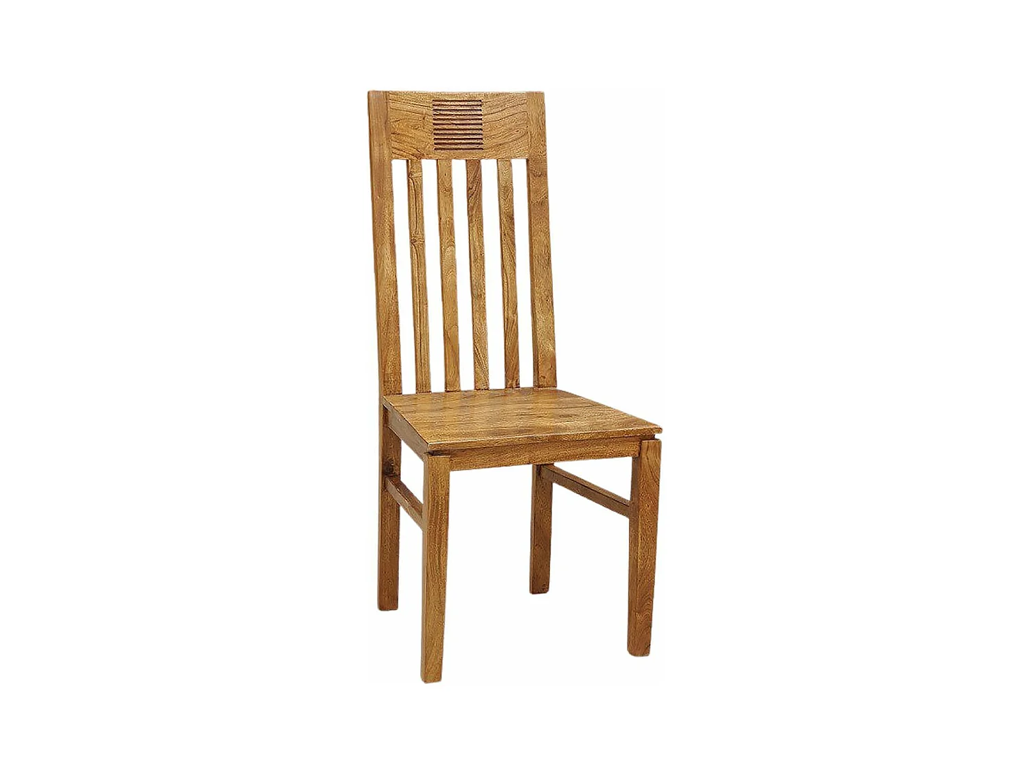 Chaise bois strié | Acacia Verone