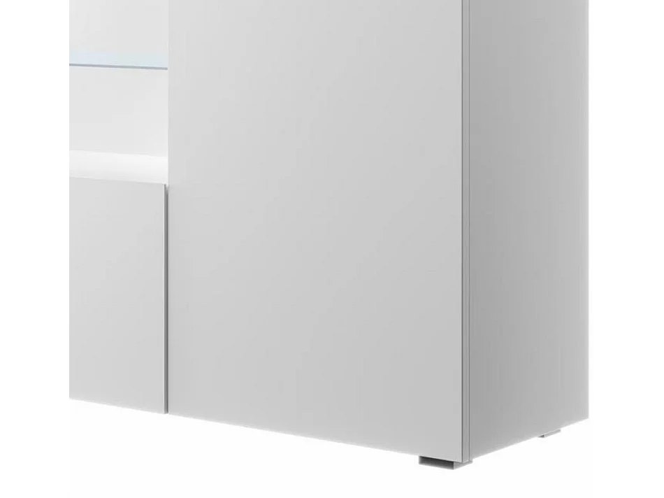 Aparador para Salón comedor en Blanco con LED 150x40x80cm Natolia