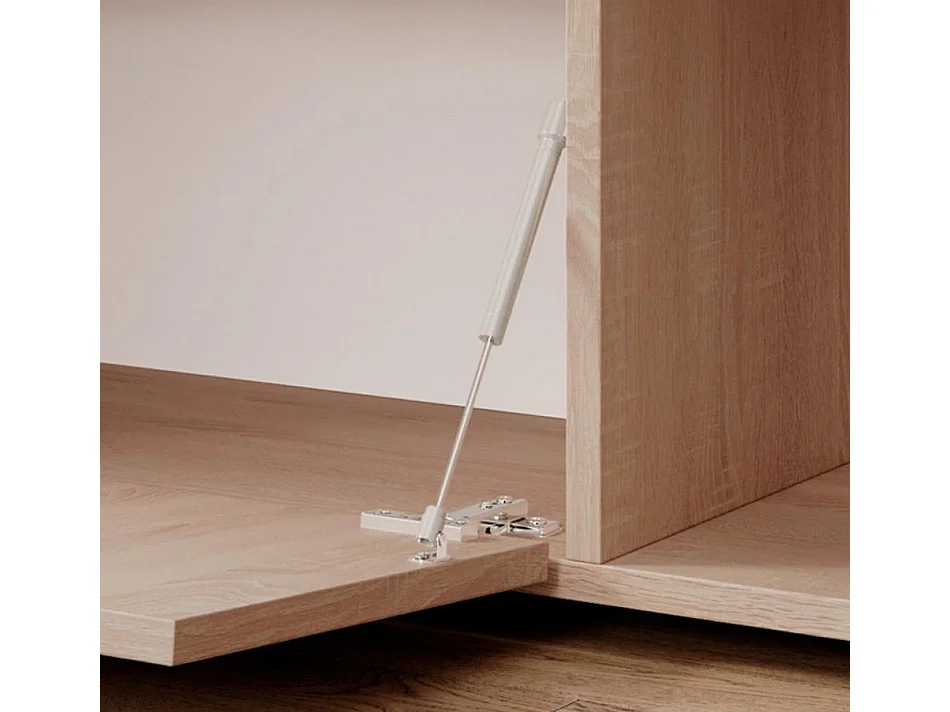 Aparador para Salón comedor en Sonoma con LED 135x34x72cm Sefora